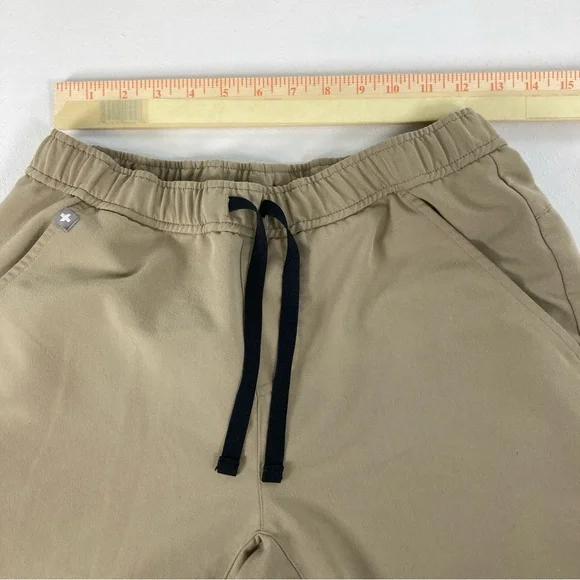 Figs Tansen Jogger Scrub Pants Mens Beige Size Small Uniform Medical - Picture 10 of 14
